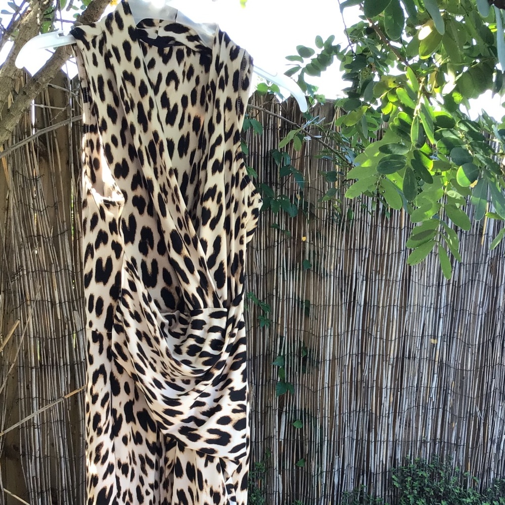 RACHEL Rachel Roy Dress Animal Print Cheetah Leopard